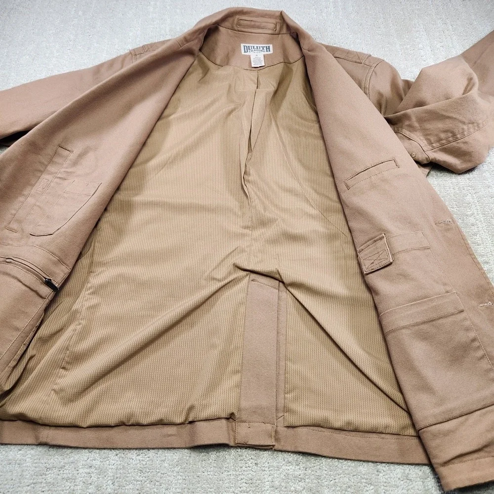 Duluth Blazer Men Medium Flex Firehose Presentation Stretch‎ Canvas Sport Coat